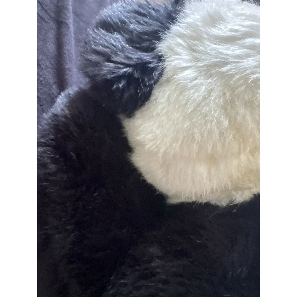 Steiff Bear Molly Panda Style Larger Size 0326/45 Signed Hans Otto Steiff VTG --